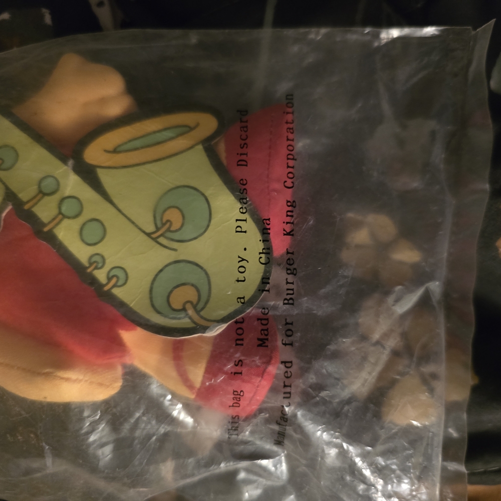 Burger King Corporation Toy with Saxophone